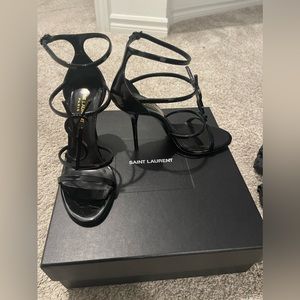 YSL CASSANDRA HEELS 37.5